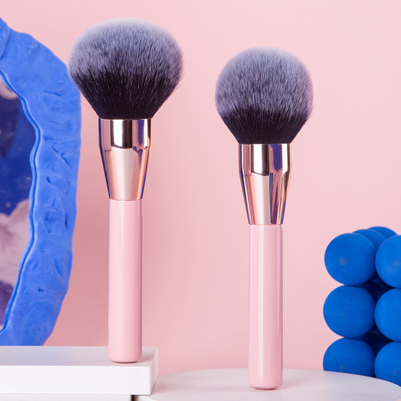 Zhuolya lollipop new beauty makeup tools wholesale oversized loose brush honey brush soft hair makeup brush