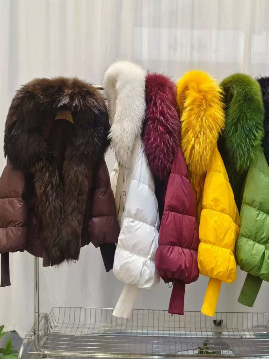 Winter fashionable warm down jacket