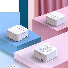 跨境超清打印機小型便攜式打印標籤迷你口袋無墨照片熱敏打印機