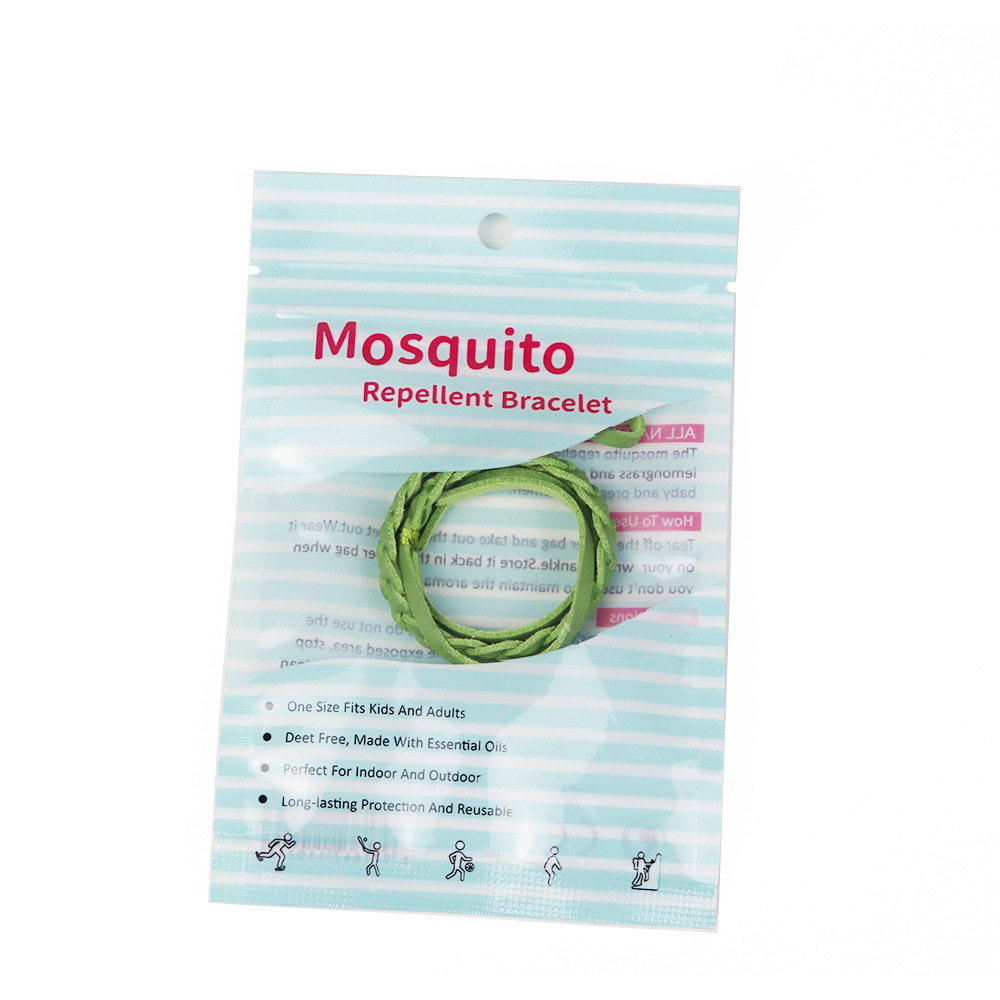 녹색 가죽 팔찌 (컬러 가방에 1)