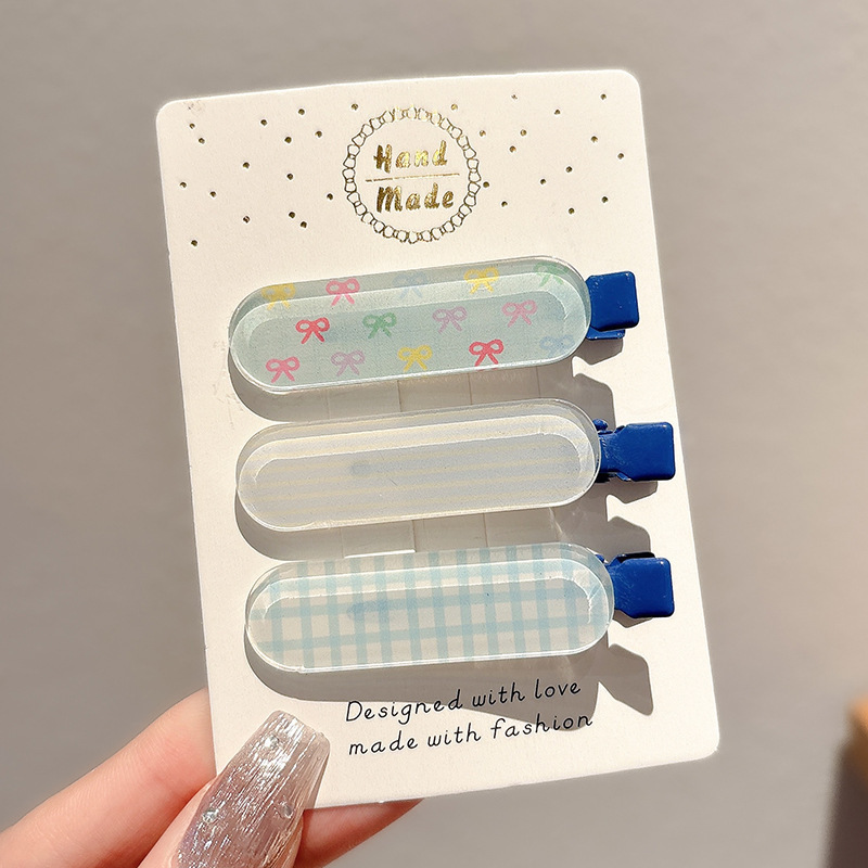 Clips de pelo de color gelatina dulce coreano otoño y invierno estilo francés pestaña estilo de cabello temperamento universal clips de cabello elegante accesorios de cabello