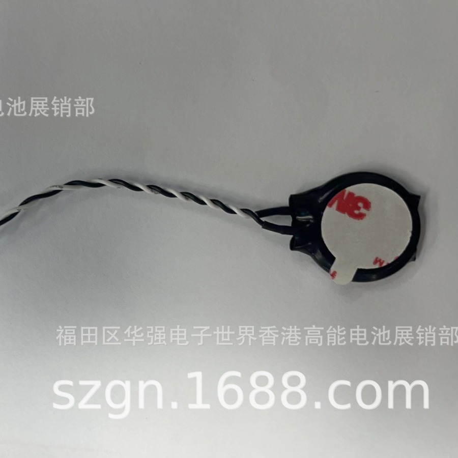 CR20321.252PIN端子插头笔记本主板BIOS记忆电池带背胶锂电池电源