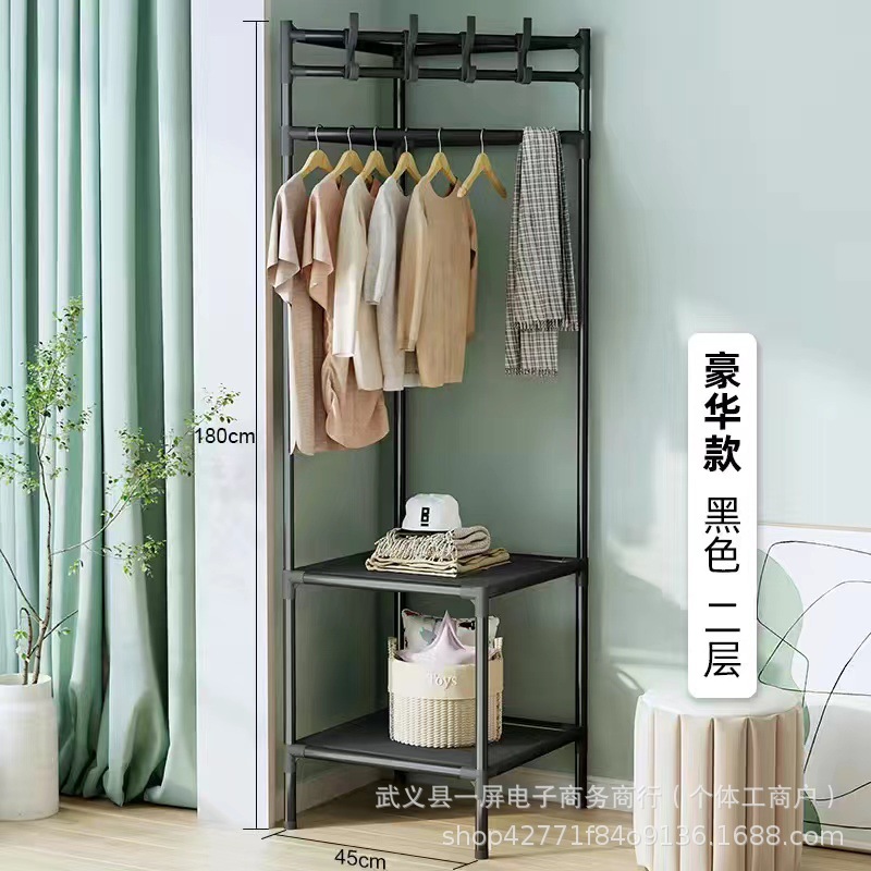 Esquina percha de ropa estante de cabezal de cama dormitorio percha de ropa doméstica simple percha de ropa triangular percha de ropa estante de piso