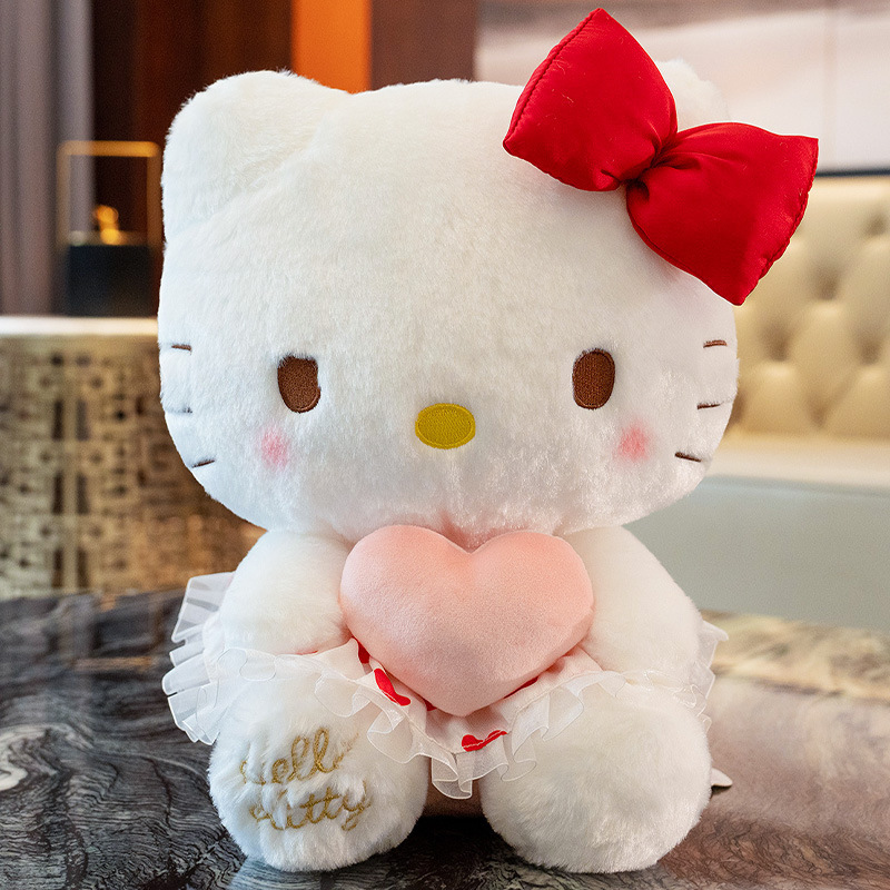 hellokitty公仔毛绒玩具可爱洛丽塔kt猫咪安抚玩偶娃娃生日礼物女|undefined