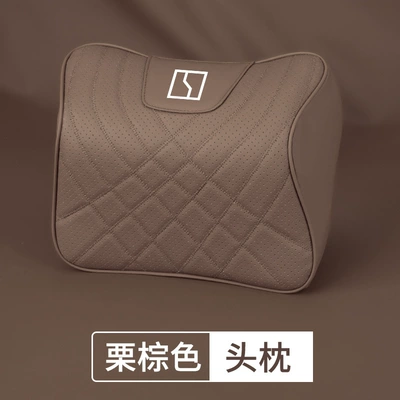 Support, Car Interior 009 — Waist support - ji-krypton-f-type-chestnut-brown-1-headrest