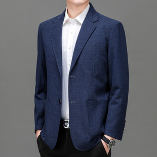 High-End Casual Suit Men's Loose Drape Jacket Korean Style Trendyy Men's Business Professional Small Suit Top