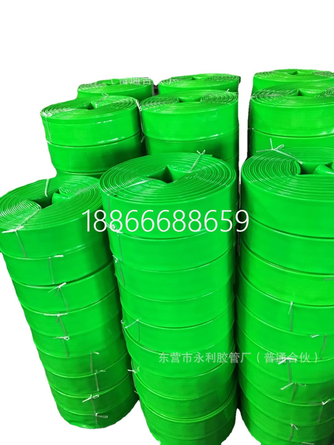 1-14寸PVC橡塑高压防爆系列蓝水带农业灌溉抗旱用水带