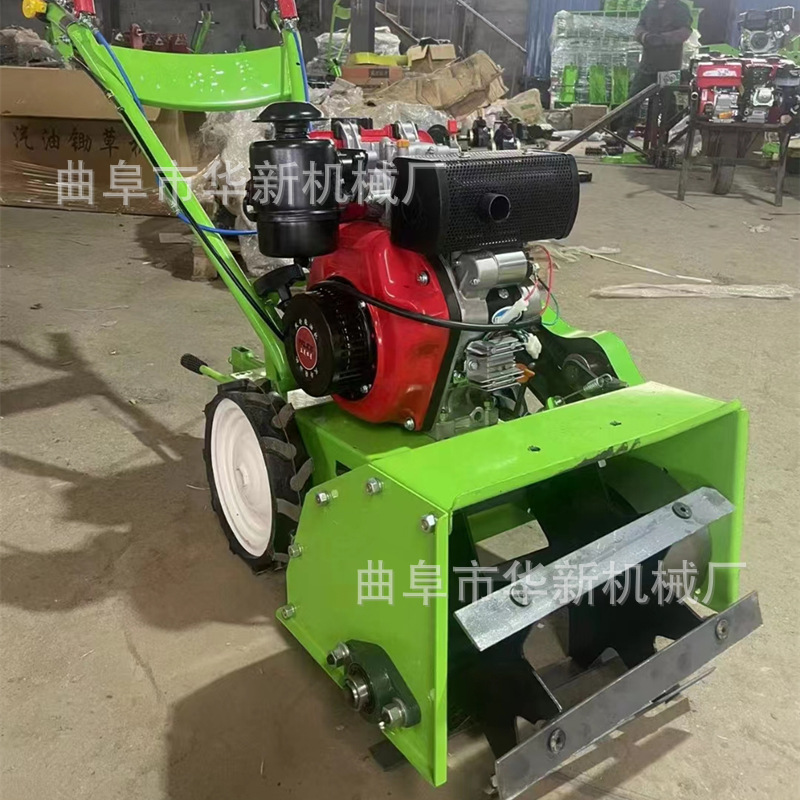 170F微耕机四驱中耕机除草机7.5H开沟机两驱锄草机汽油松土机犁地