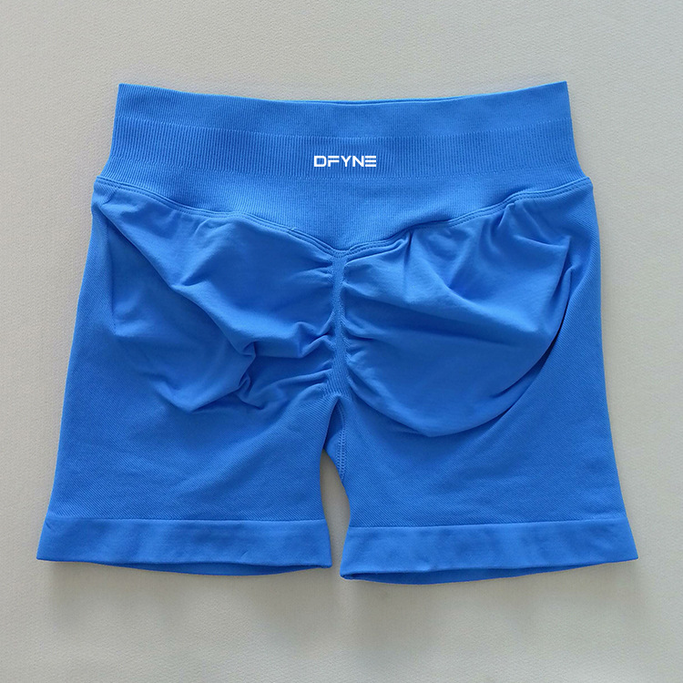 Dfyne Yoga Pants Sports Shorts Cycling Peach Butt Yoga Shorts Low-Waist Tight-Fitting Butt-Lifting Yoga Pants