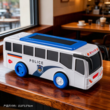 男孩大号公交校车巴士公共汽车益智玩具儿童仿真加长大巴车模型车