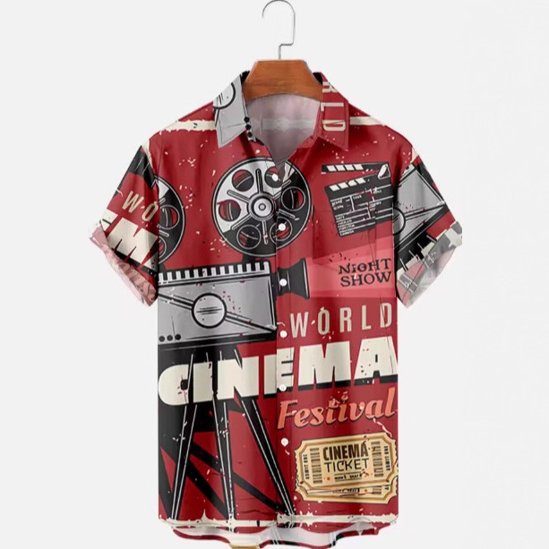 Aloha Hawaiian Shirt Men's Short Sleeve 3D Printed Shirt Club Party Style Beach Summer Shirt Aloha Hawaiian Shirt Men's Short Sleeve 3D Printed Shirt Club Party Style Beach Summer Shirt