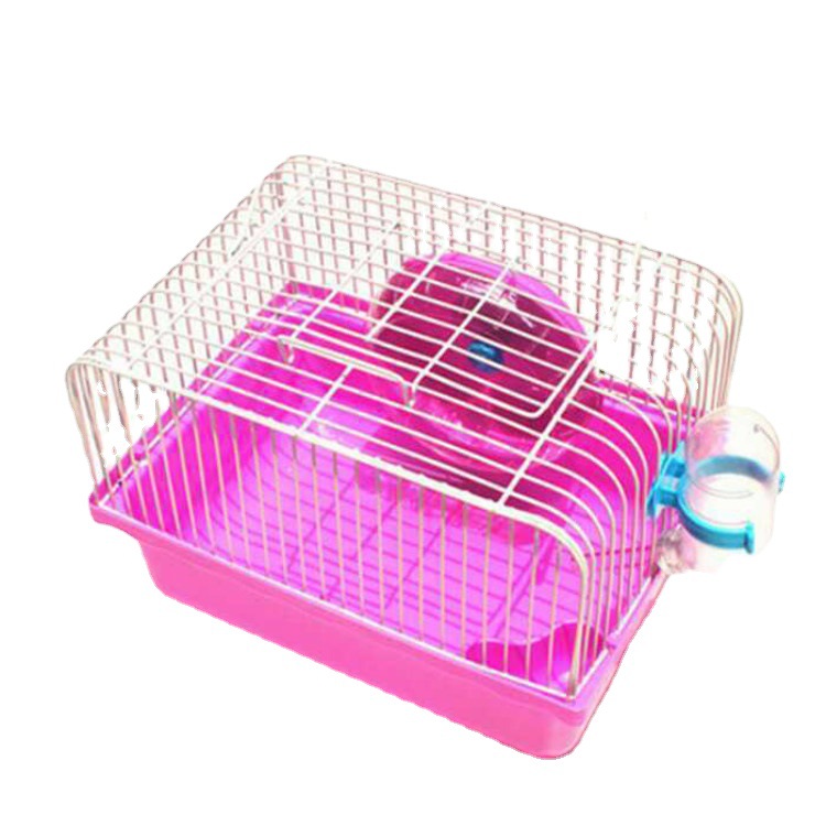 Manufacturer's Direct Sale Hamster Cage Small Pastoral Small Prince Portable Cage Small Villa Hamster Golden Bear Supplies Wholesale