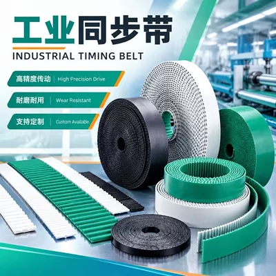 Direct supply PU polyurethane non-slip timing belt open PU tooth transmission belt White pu timing belt wholesale (Avtomobil ötürücü kəmərləri)