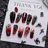 Retro metal nail decoration, accessory for nails