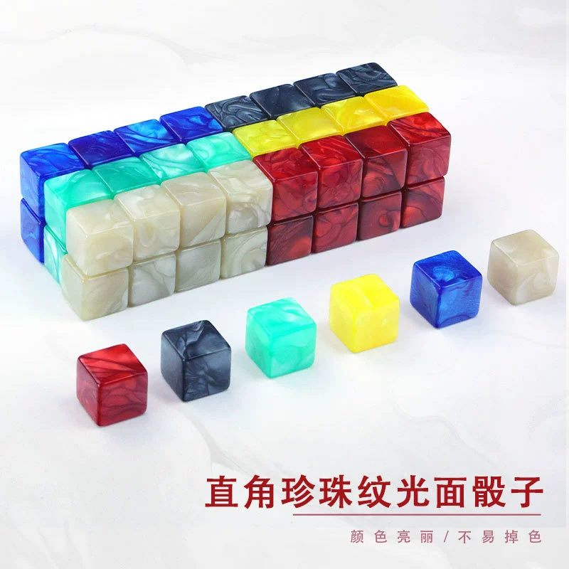 Оптовая продажа кубиков 16 мм прямоугольный жемчуг