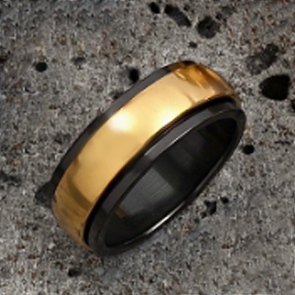 Designer Men's Ring Minimalist Modern Style For Refined Gentlemen_voghion.com