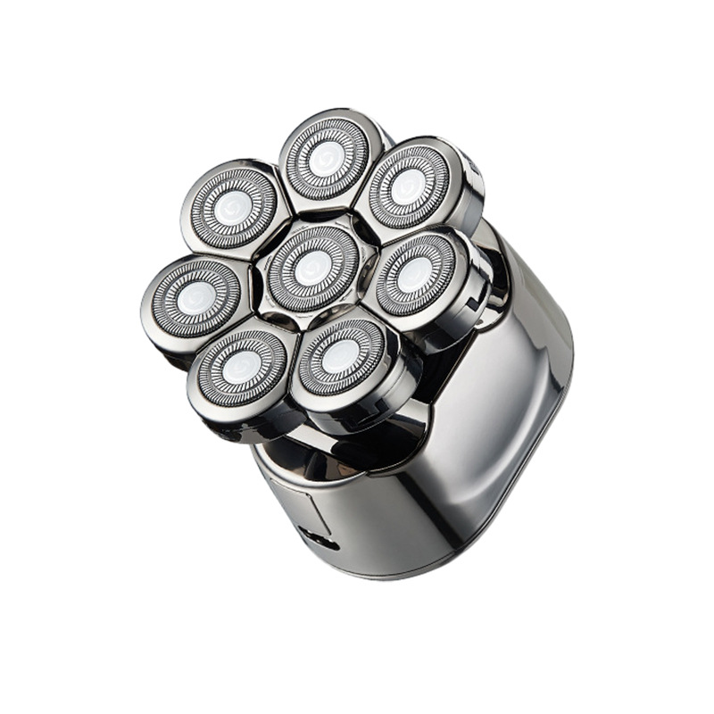 Cabeza calva transfronteriza artefacto afeitado cabeza auto-raspado máquina especial cabeza de ocho cuchillos cuerpo completo lavado máquina de afeitar eléctrica Fabricante Mayorista