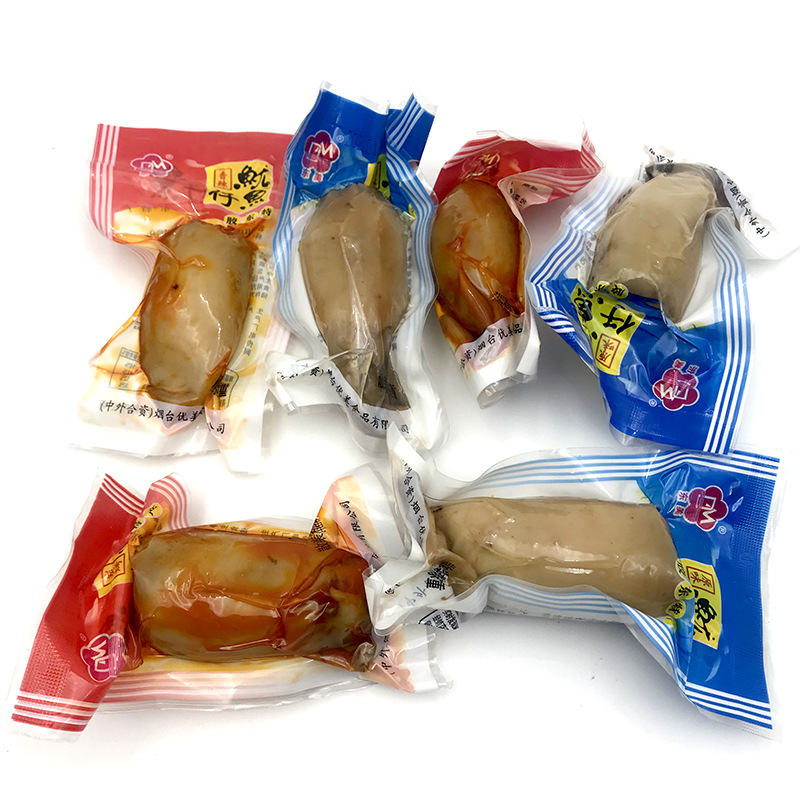 东美即食带籽鱿鱼仔零食麻辣墨鱼仔炭烤海鲜鱿鱼须小吃500克