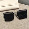 Brand sunglasses, fashionable retro trend glasses solar-powered, 2020, European style