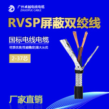 RVSP國標控制電線 屏蔽對絞信號線 RVSP 6/7/8/10芯1/1.5/2.5/4平