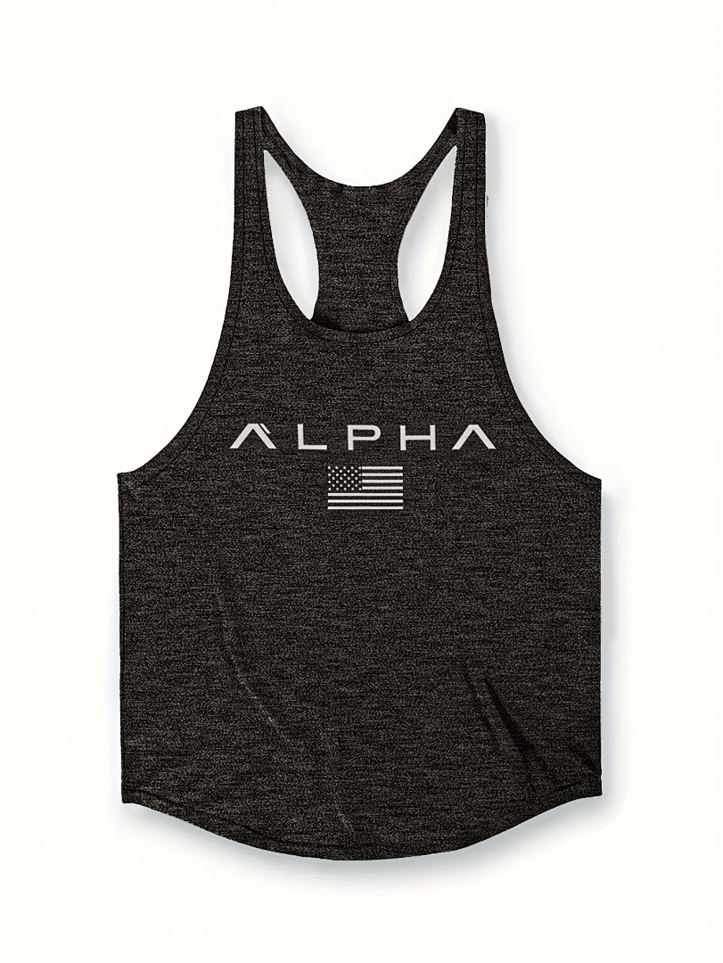 Men's Fitness Vest Loose Sleeveless Top For Sports Running Basketball Training_viptrois.com