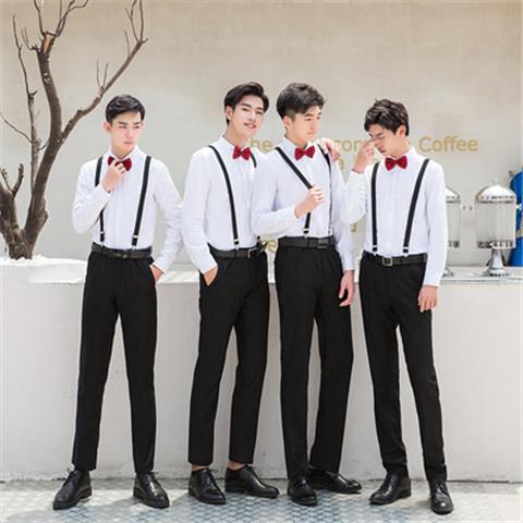 ESTILO OCCIDENTAL verano mejor hombre traje hermanos traje chaleco camisa blanca novio traje más tamaño de la Liga