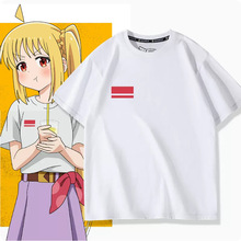 孤独摇滚动漫周边伊地知虹夏同款cos短袖T恤夏季棉男女衣服新款