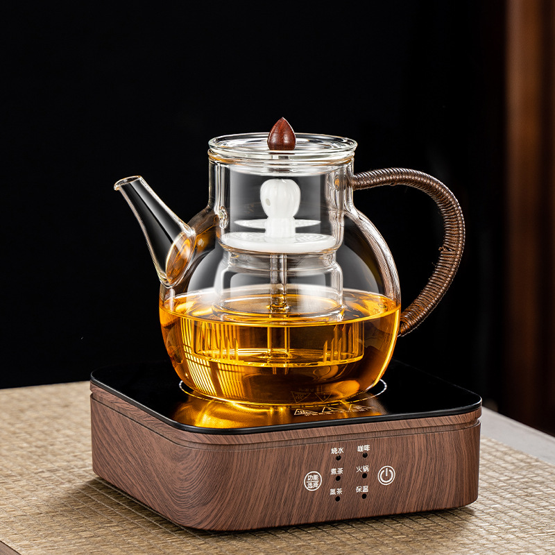 雅功電陶爐茶爐煮茶器家用智能燒水泡茶蒸茶煮茶爐小型保溫電茶爐