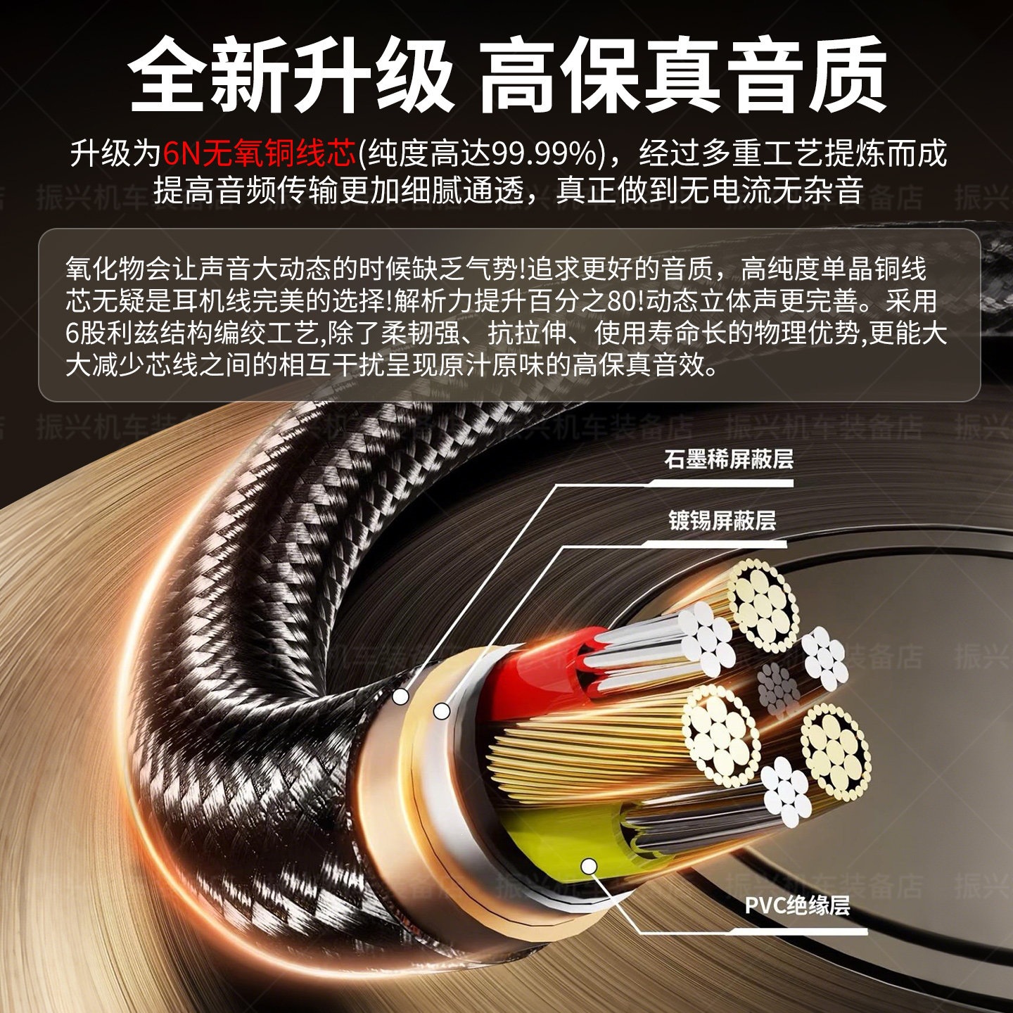 Suitable for Vimoto upgraded JBL black gold 64-ohm speaker unit accessories v8sv9sv9x helmet Bluetooth headset