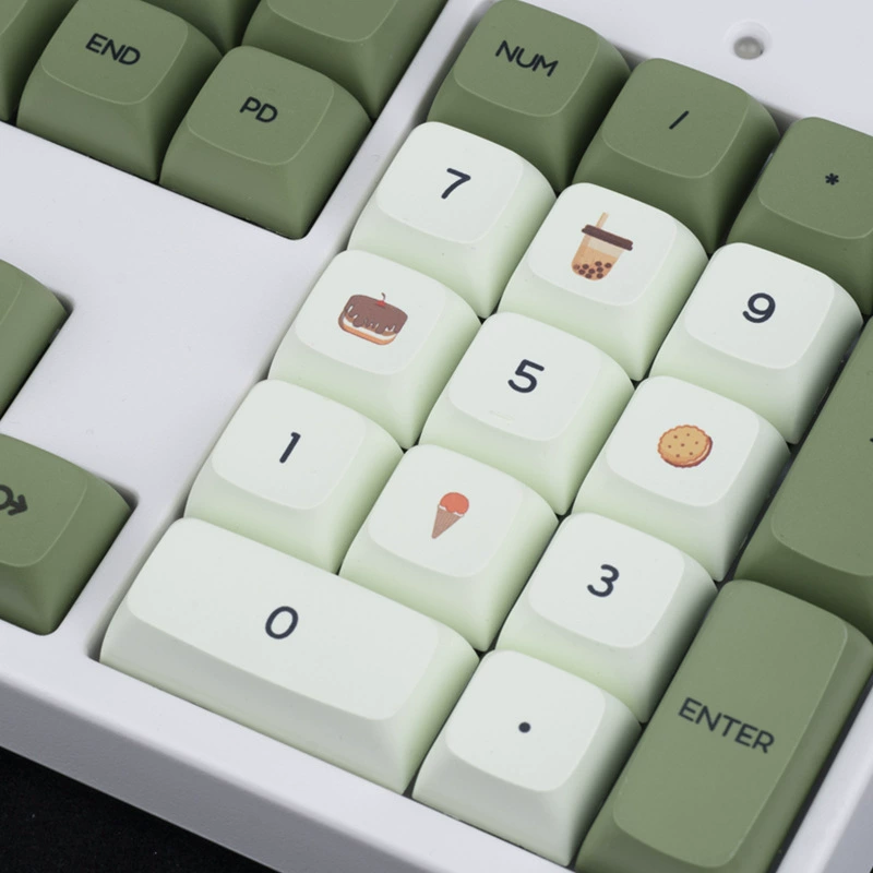 Капачка-ключ Matcha из PBT материала, саблиматизация совместима с механической клавиатурой XDA, высоко персонализированная, производитель индивидуальных ключей, оптовый