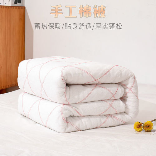 Xinjiang quilt supermarket wholesale thickened mattress student dormitory spring and autumn cotton quilt core summer cool quilt pad