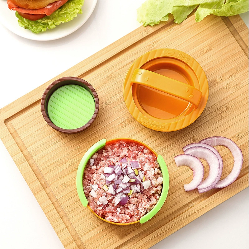 Amazon Explosion Food -grade PP Burger Manufacturing Tool Hamburg Pressor Porter Pressor Pressor Pressor Pressor