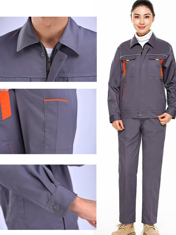 作業服、安全服、耐摩耗性、耐汚れ性、メンズスーツ、長袖、春秋、溶接工、耐熱、電気溶接服、卸売、作業着|undefined