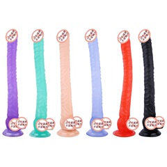 A253馬大哈2015多色紅色綠色紫色長條陽具4cm粗41cm長女性自慰器