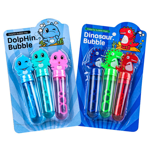 Children's cartoon animal mini bubble sticks with water to blow bubbles yellow duck bubble machine bubble water sticks for street stalls