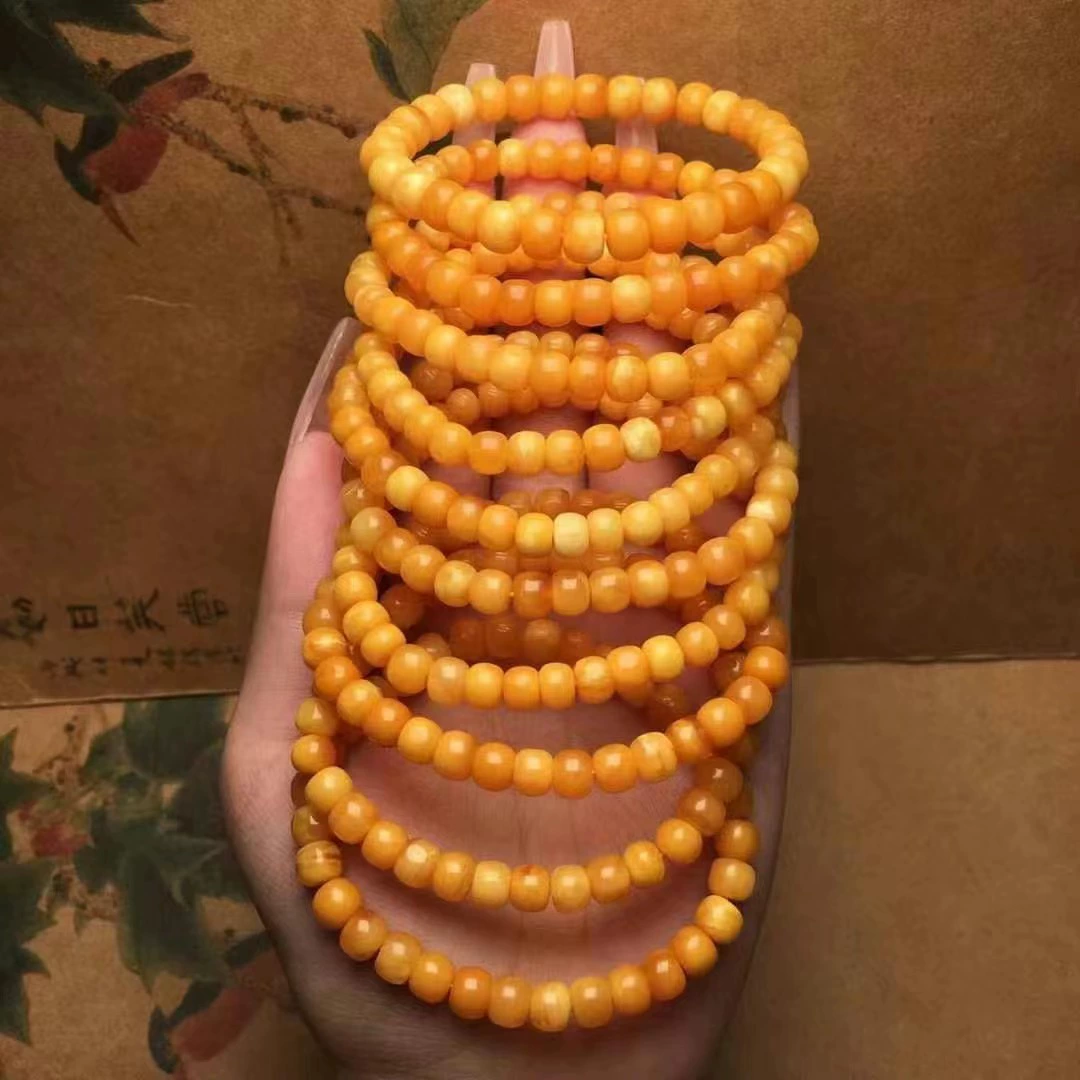 Натуральный пчелиный воск, старый медовый цветочный воск, браслет в старом стиле, полный воск, русский материал, браслет с одним кругом, аксессуары, оптовая продажа ювелирных изделий