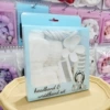 White headband, hairgrip, set, gift box, 16 pieces