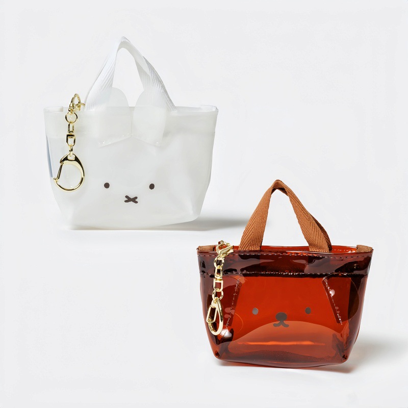 Spot Cartoon Bear Rabbit Pvc Coin Purse Mini Headphone Bag Small Object Cosmetics Bag Multi-Functional Small Bag