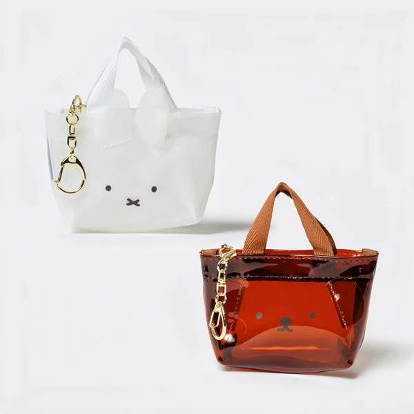 Spot Cartoon Bear Rabbit Pvc Coin Purse Mini Headphone Bag Small Object Cosmetics Bag Multi-Functional Small Bag