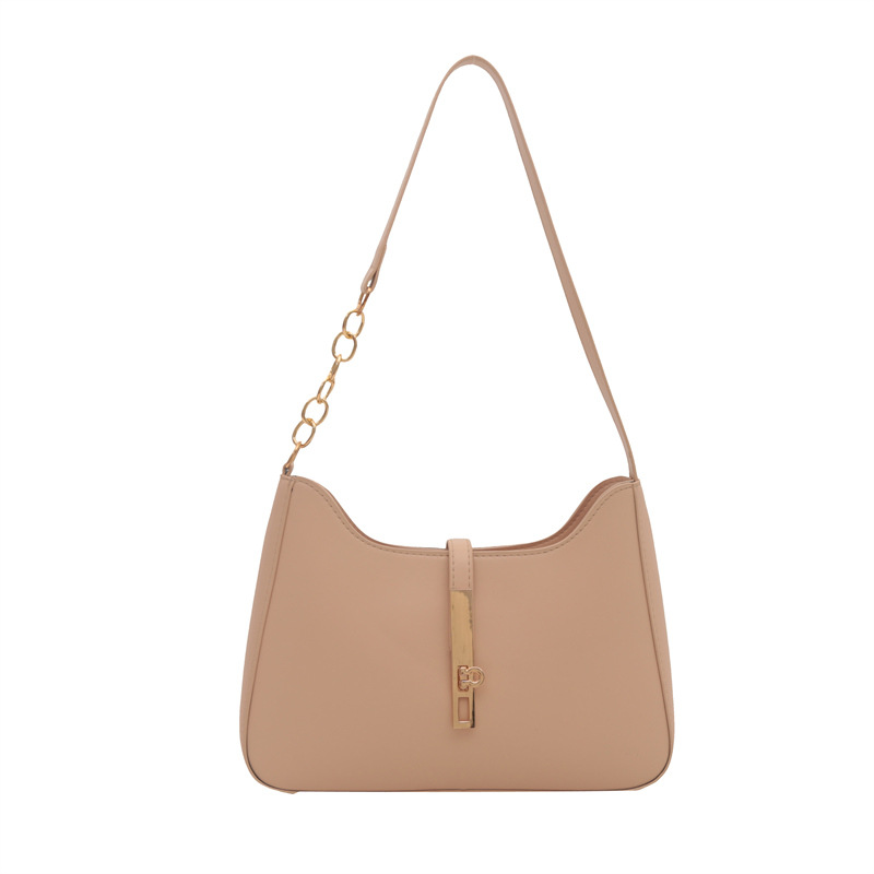 Este año, la textura popular ins zhong nicho bolso de mujer 2024, nuevo estilo coreano de moda personalidad, bolso de hombro universal