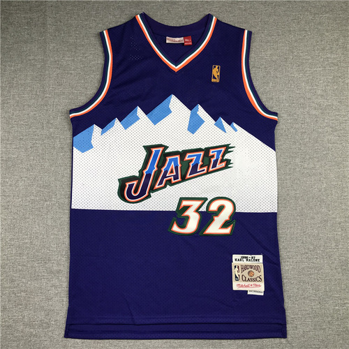 Cross-border American jersey wholesale Jazz Stockton Malone retro embroidered basketball uniform sports summer training