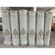 柯桥库存尾货窗帘布批发 高精密提花遮光布特价出售