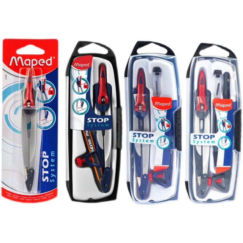 Ma Peide brújulas puede clip pluma multifuncional estudiantes de escuela primaria estudiantes de secundaria profesional especial dibujo arte pintura traje