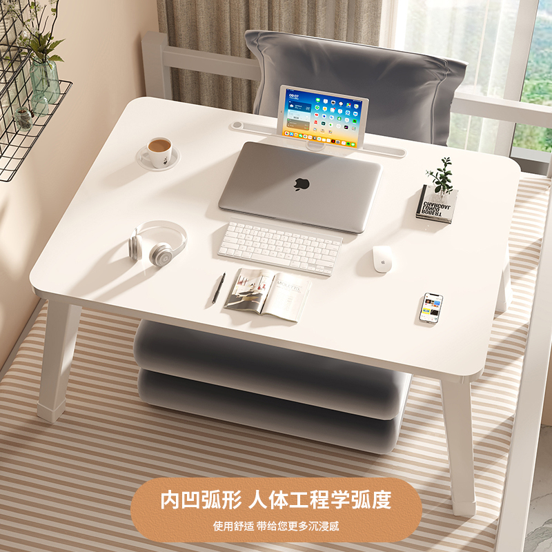 Bed Small Table Foldable Computer Desk Children's Study Desk Student Dormitory Upper Bed Writing Desk Board Simple Office Bed Small Table Foldable Computer Desk Children's Study Desk Student Dormitory Upper Bed Writing Desk Board Simple Office