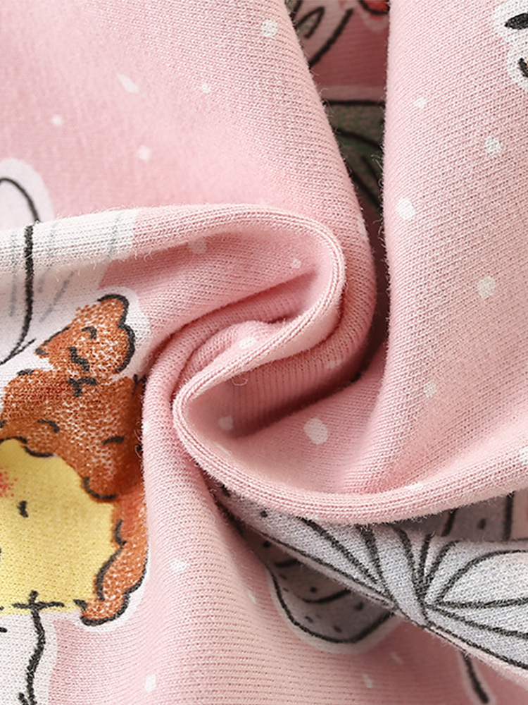 Malwee niñas trajes de otoño nuevos niños europeos y estadounidenses impresión de aire extranjero de cuello redondo de manga larga ropa de niños dos piezas