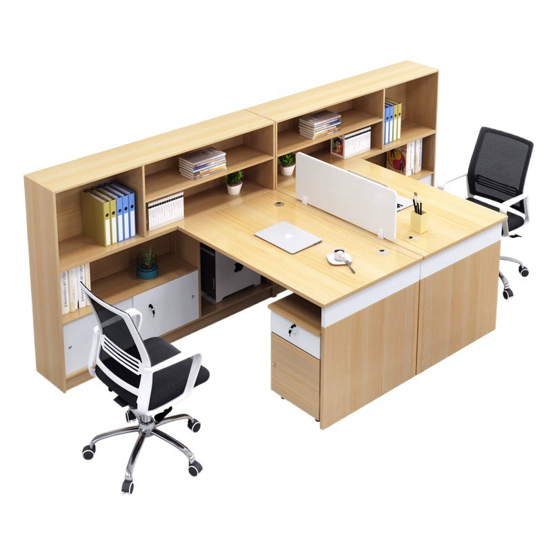 Персонал офисный стол и стул комбинированный костюм персонал финансовый СТОЛ простой современный офисный стол