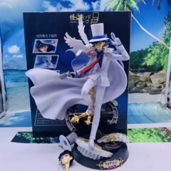 コナンGK火鳳凰怪盗キッド黒羽快斗双頭彫刻姿モデル置物箱入りフィギュア