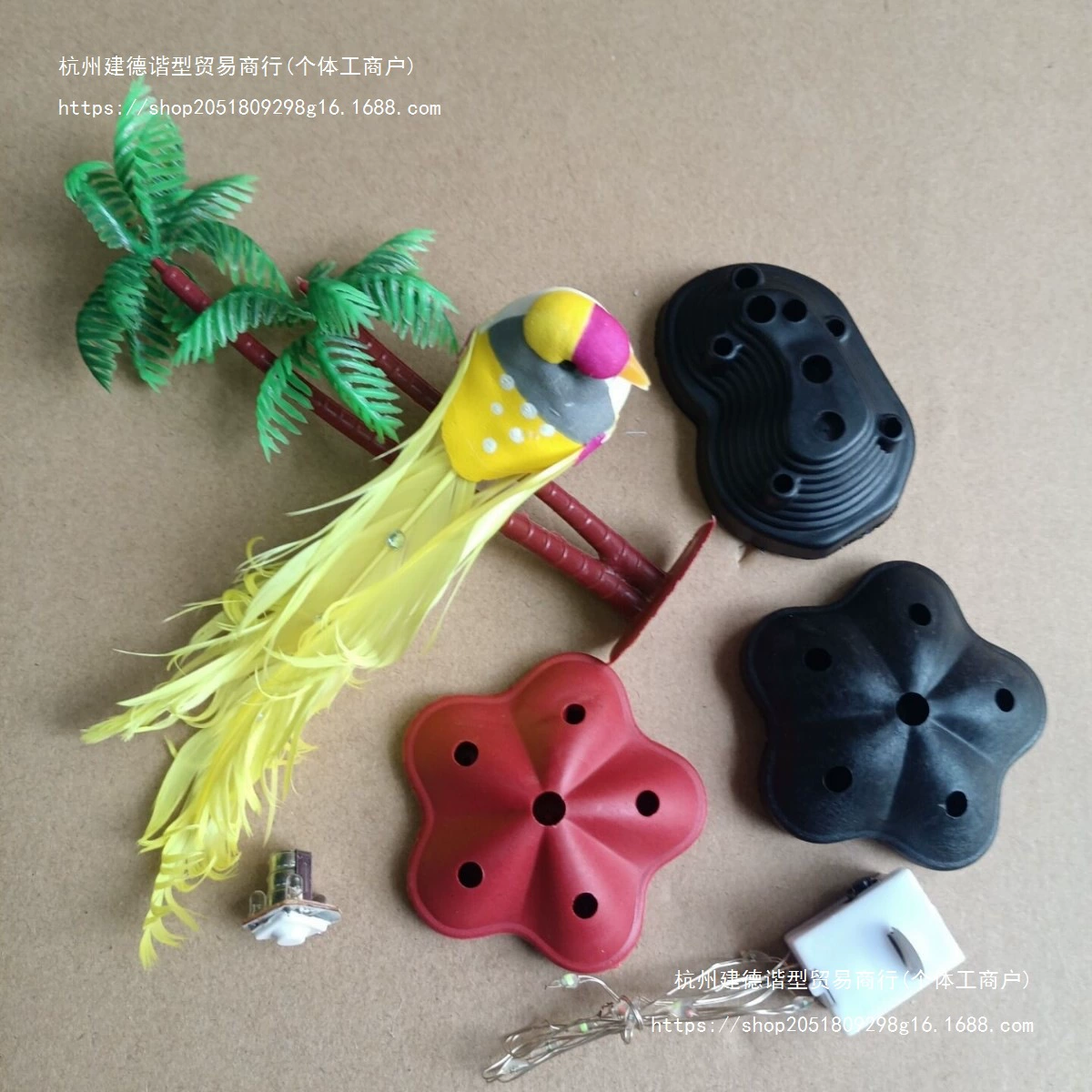 Сашими, холодное блюдо, украшение, цветы и трава, аксессуары, растения, водная трава, камни, птицы, мигающие огни, тарелка для ресторана отеля