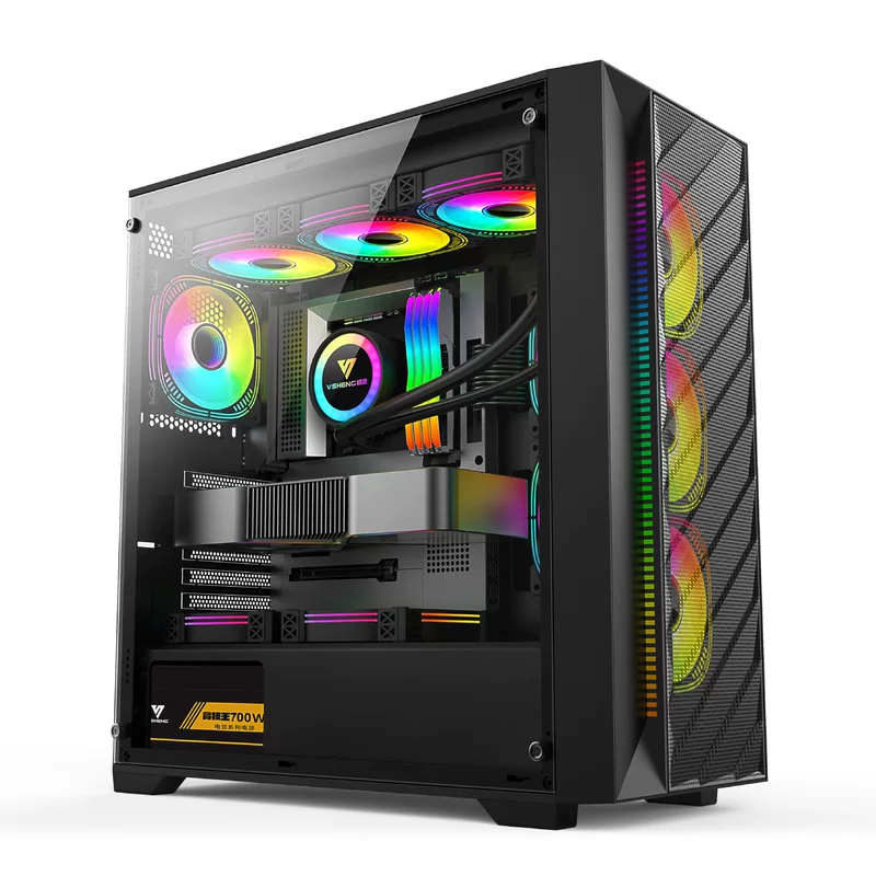 VSheng, VIA's desktop computer computer box, supports water -cooled EATX