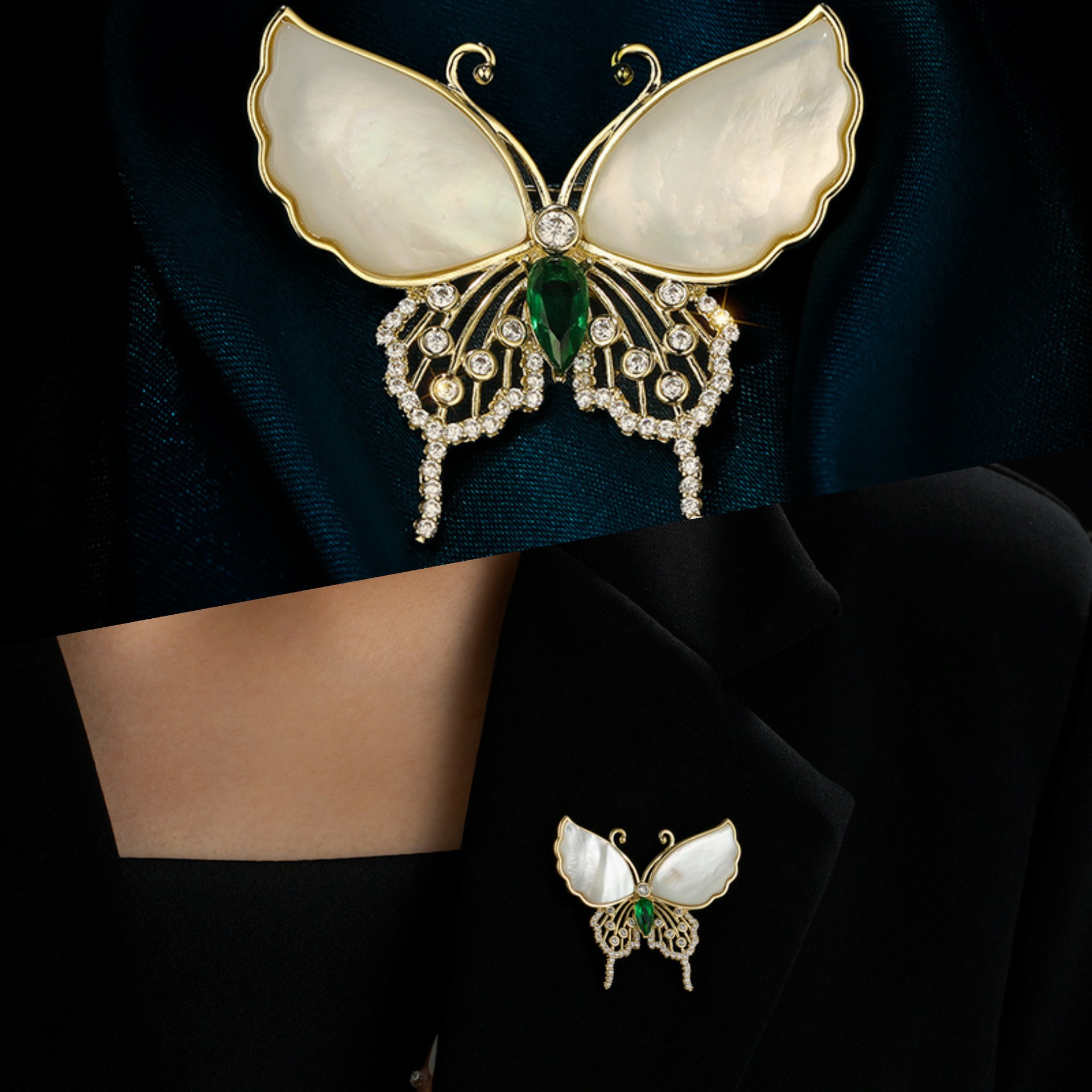 Accessori per cappotti con fiocco alla moda, spilla fissa per vestiti, multiuso, anti-esposizione, accessori per abbigliamento da donna, spilla da corsage_voghion.com